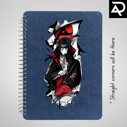 Naruto Anime Itachi Uchiha Notebook – Artario